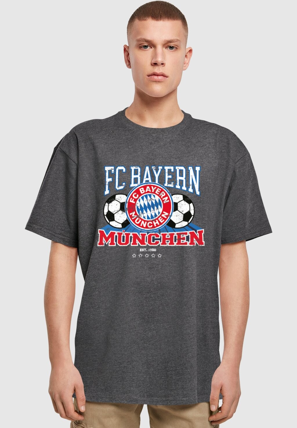 

Команда Heavy Oversized FC Bayern München, цвет charcoal