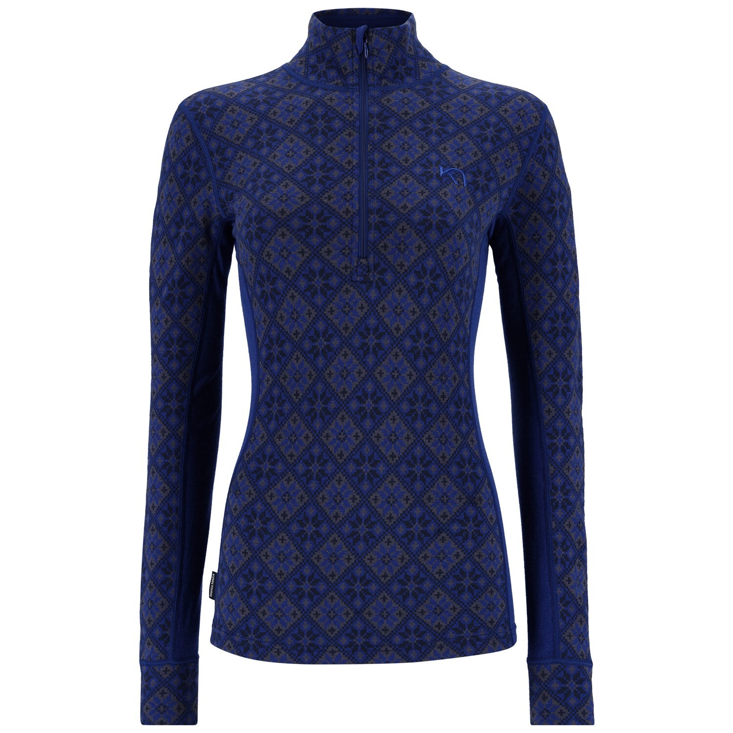 

Топ Kari Traa Rose Half Zip, лазурный