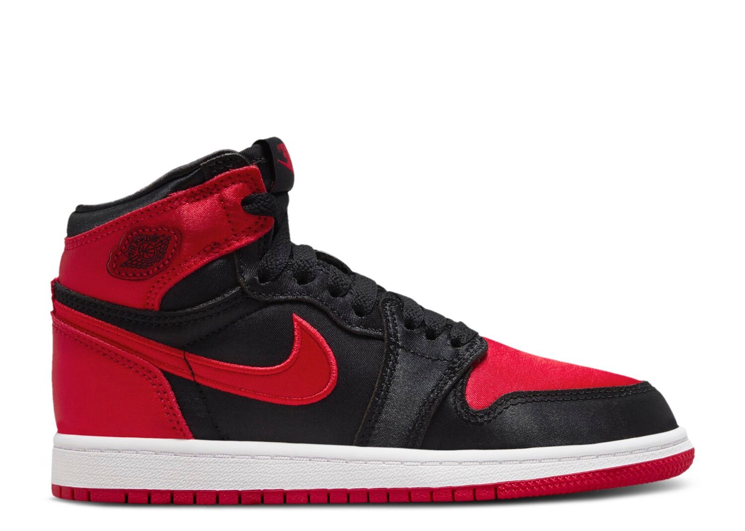 Кроссовки Air Jordan Air Jordan 1 Retro High Og Ps 'Satin Bred' 2023, красный кроссовки air jordan air jordan 1 retro high og ps chicago lost