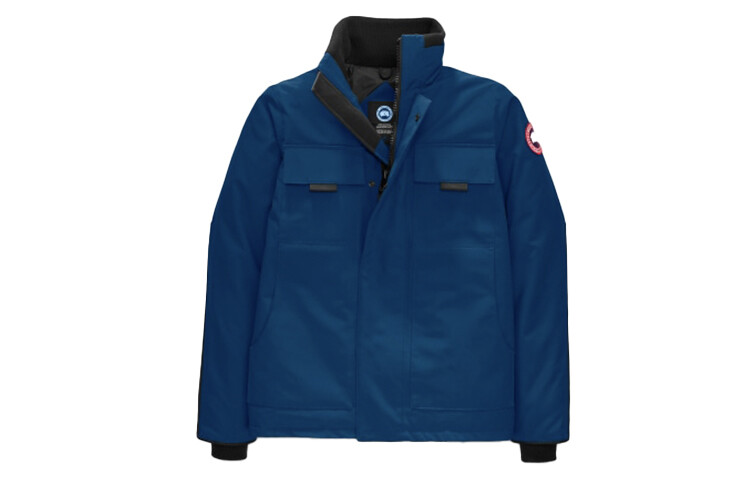 

Мужской пуховик Canada Goose, цвет polar night blue