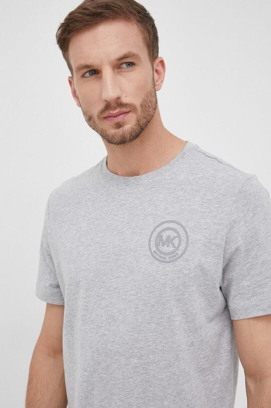 

Хлопковая футболка 6S26C11011 Michael Kors, серый
