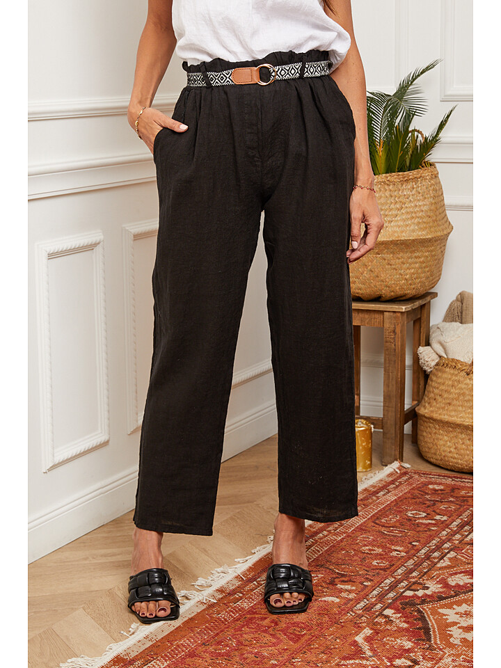 

Брюки Joséfine Leinen Hose, черный
