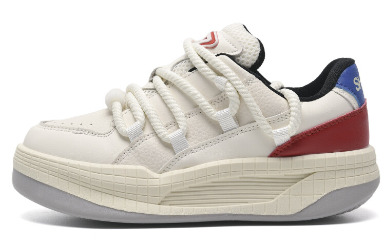 

Кроссовки ABCIO Skateboarding Shoes Women's Low-top, цвет Off-white