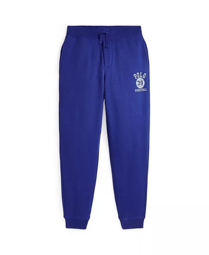 

Флисовые брюки-джоггеры с логотипом Big Boys Polo Ralph Lauren, черный