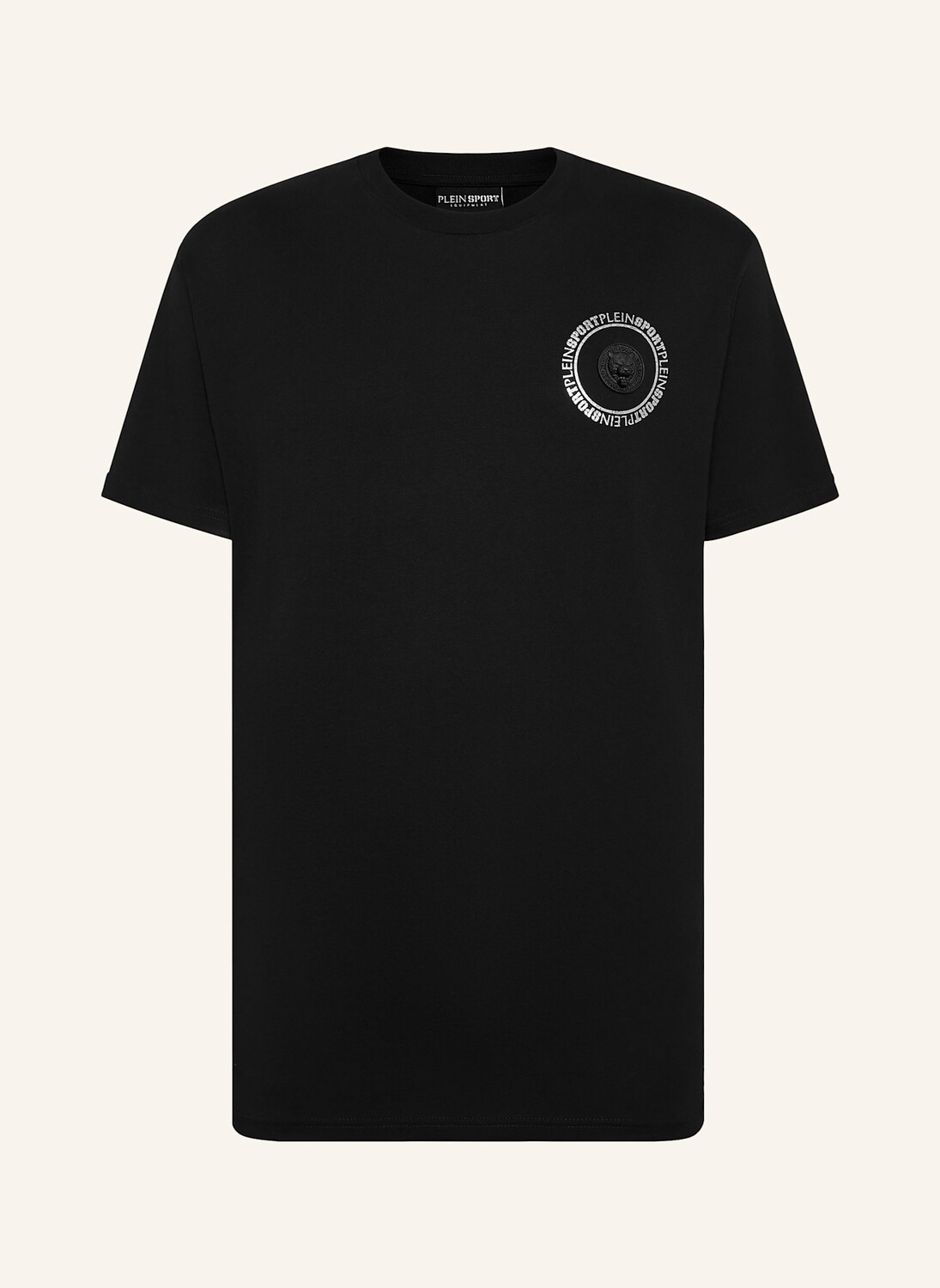 

Футболка карбоновый тигр Plein Sport, черный