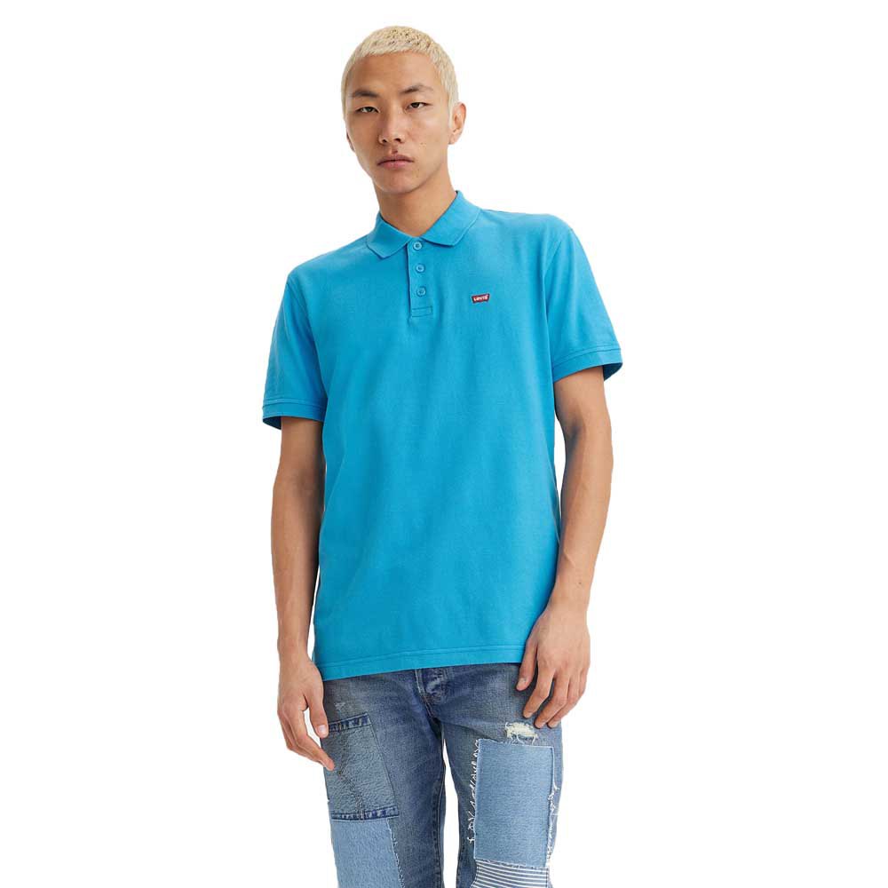 рубашка с коротким рукавом levi´s ember bowling синий Поло с коротким рукавом Levi´s New Housemark, синий