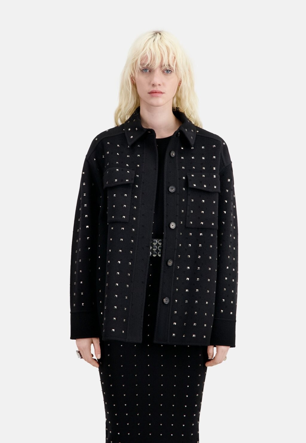 

Легкая куртка Blend Style С Шпильками The Kooples, черный