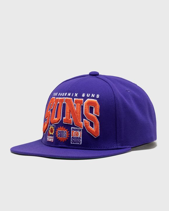 

Бейсболка Mitchell & Ness Nba Champ Stack Snapback Hwc Phoenix Suns, фиолетовый