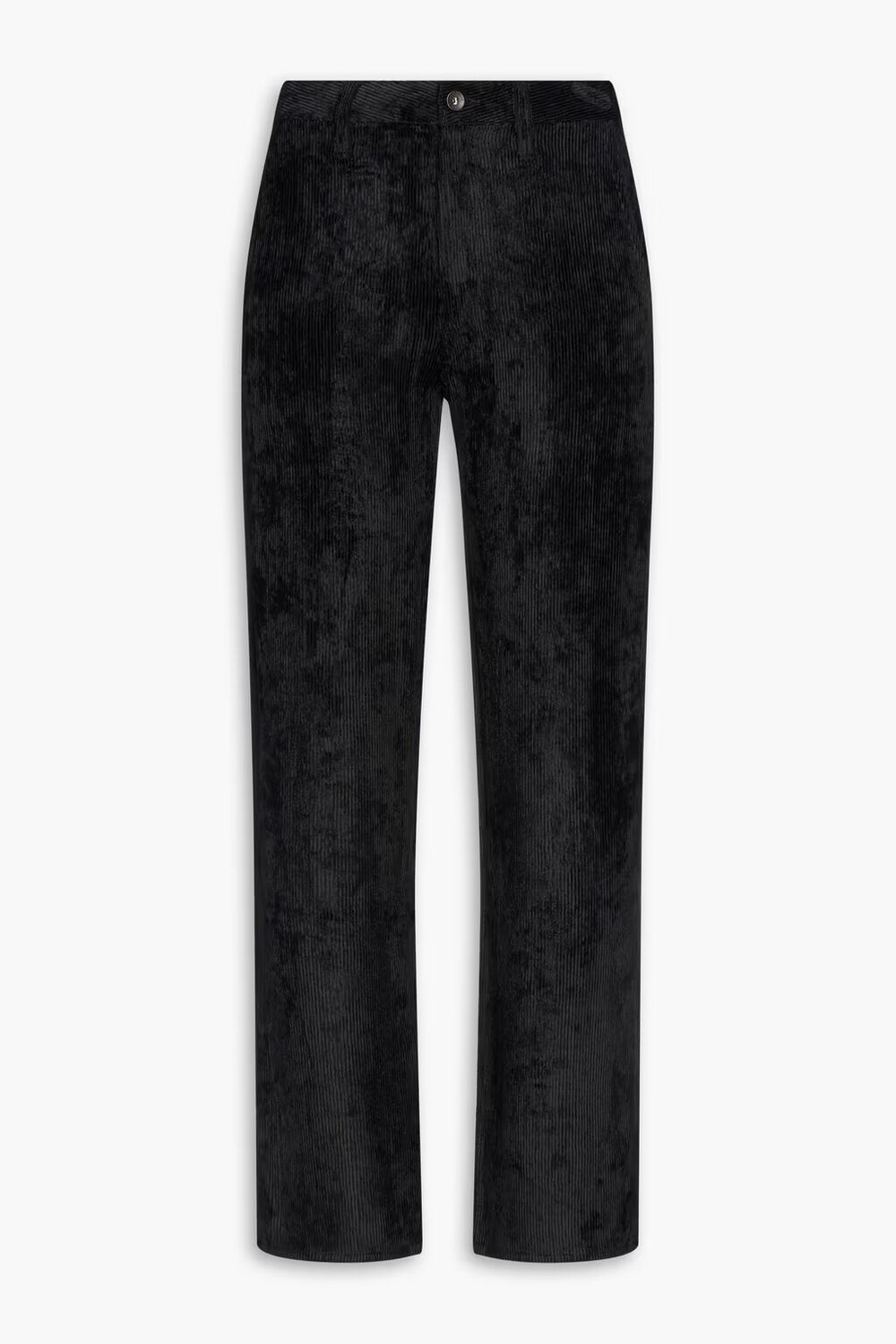 

Вельветовые брюки прямого кроя Ellie Rag & Bone, черный