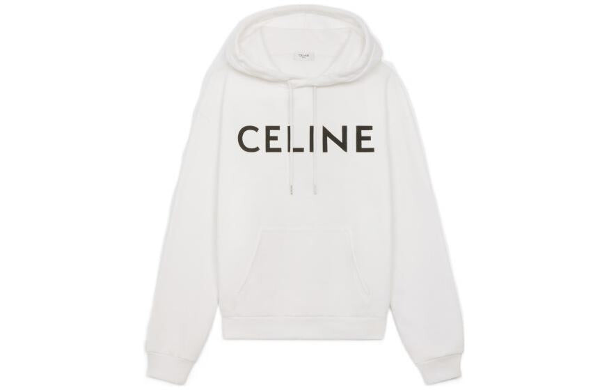 

Худи Celine с капюшоном, белый