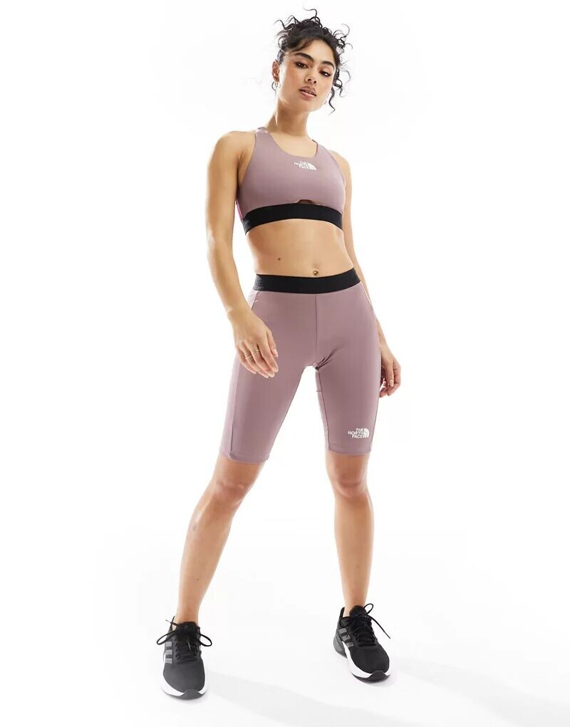 

Серые укороченные леггинсы с завышенной талией The North Face Training Mountain Athletic
