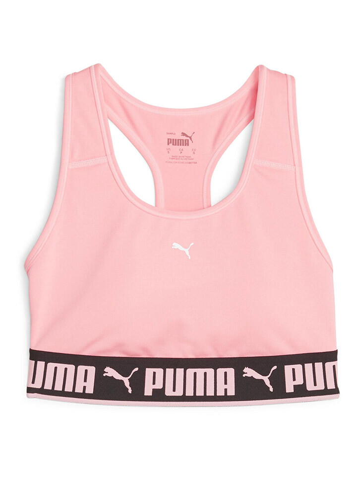 

Бюстгальтер Puma Sport BH Strong, розовый/черный