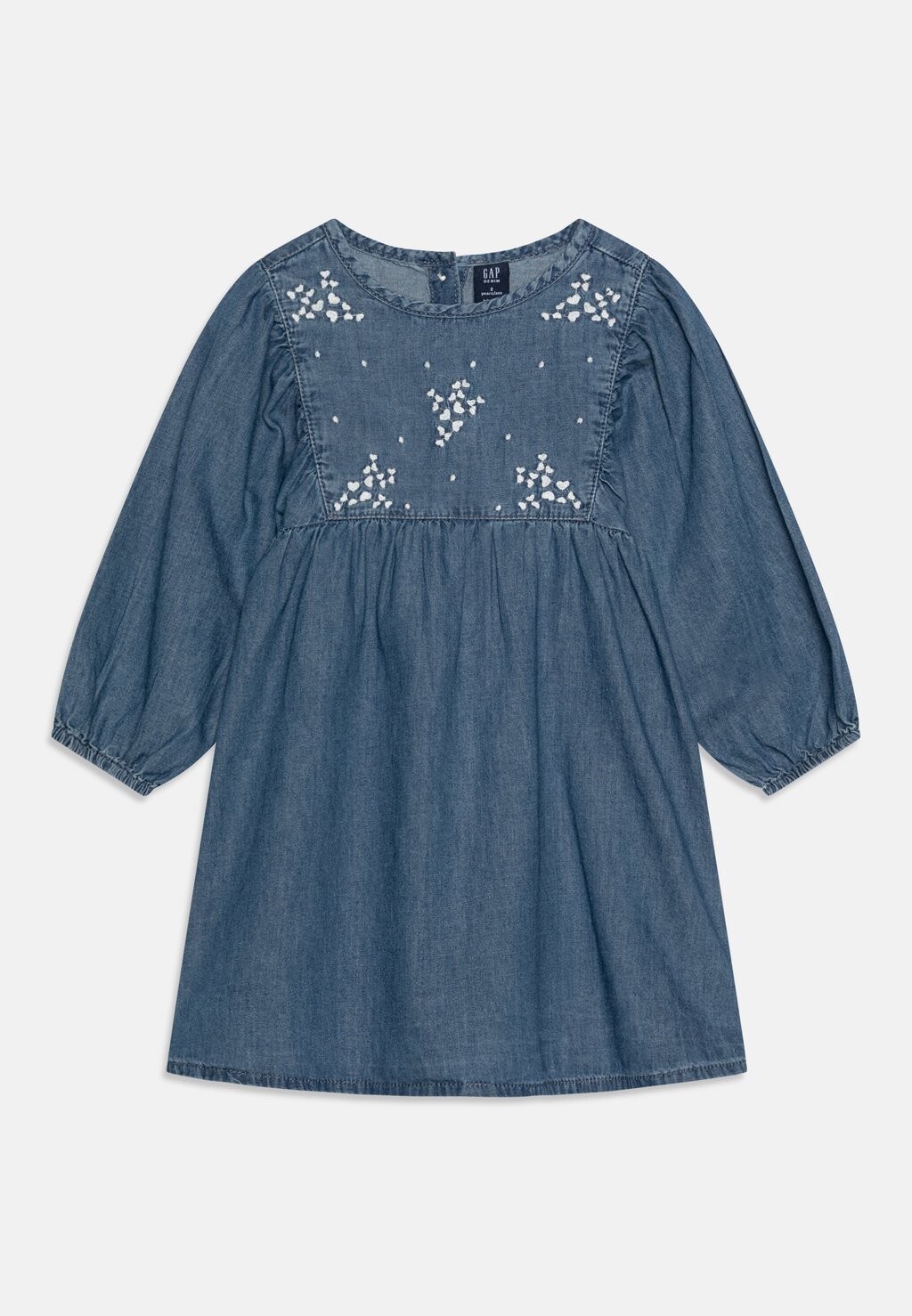 

Джинсовое платье Toddler Girl GAP, цвет medium wash