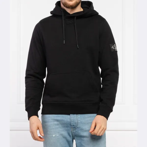 

Толстовка обычного кроя с монограммой Calvin Klein, черный