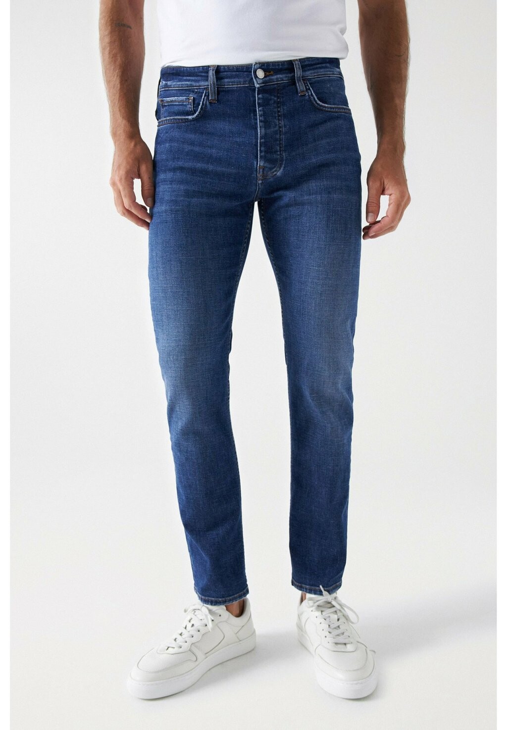 

Джинсы узкого кроя Salsa Jeans, синий деним