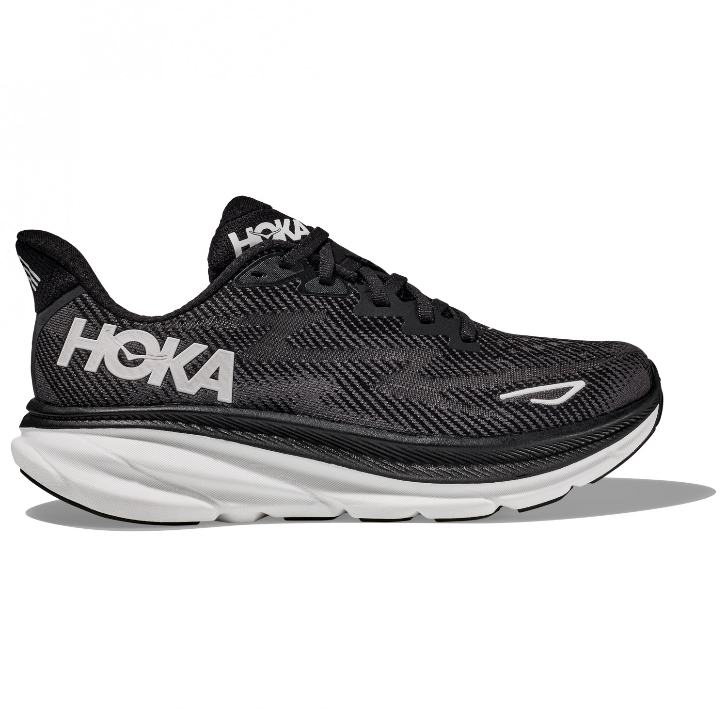Беговая обувь Hoka Women's Clifton 9, цвет Black/White