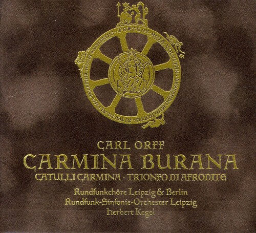 

CD диск Orff / Lrs / Lrc / Kegel: Carmina Burana