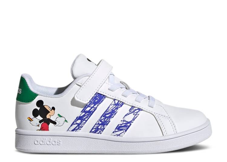 

Кроссовки Adidas DISNEY X GRAND COURT J 'MICKEY AND MINNIE MOUSE', белый