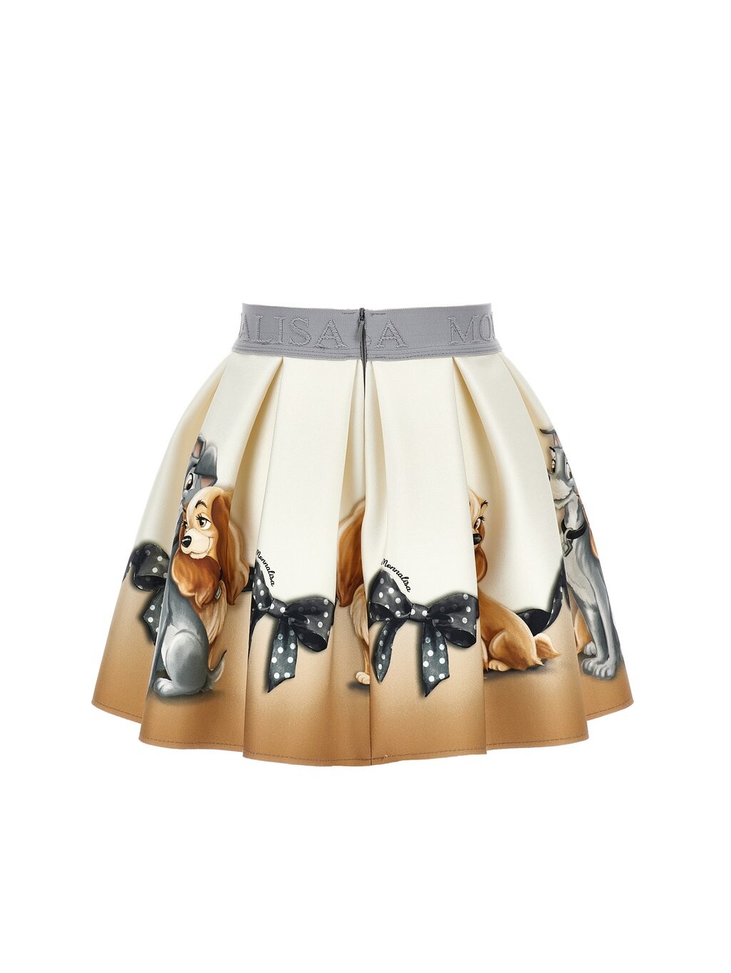 

Плиссированная юбка LADY AND THE TRAMP DISNEY GONNA FRIENDS Monnalisa, белый