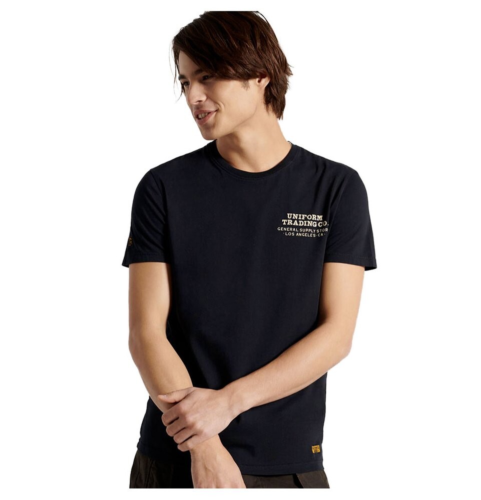

Футболка с коротким рукавом Superdry Workwear Graphic 185, черный