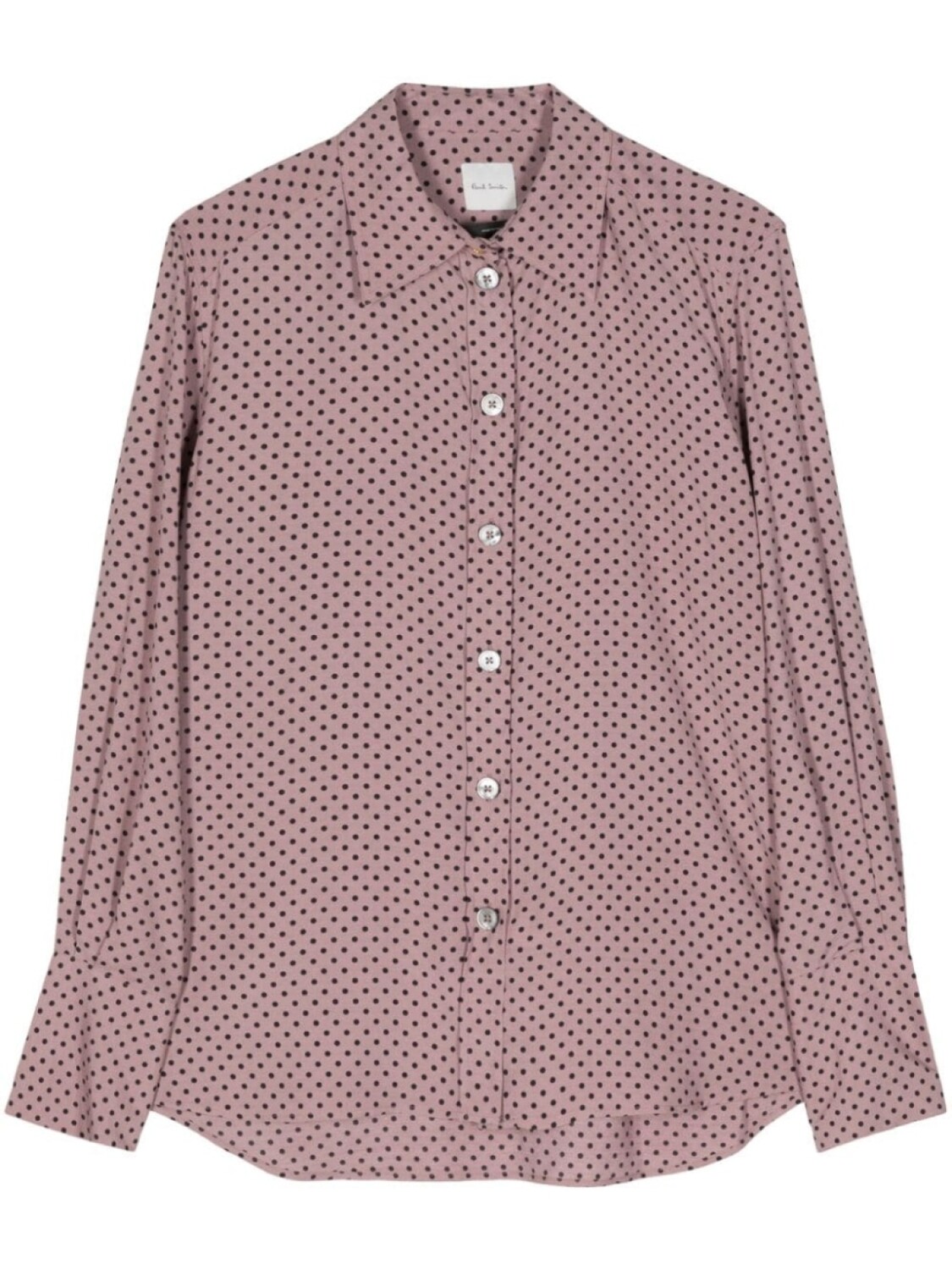 Paul Smith рубашка в горох, розовый