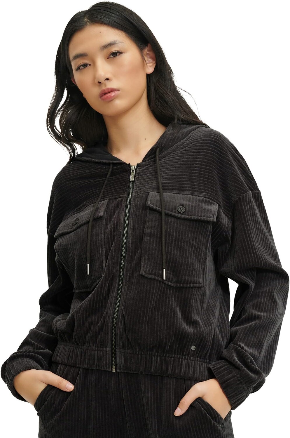 

Куртка Julissa Knit Courduoy Bomber Jacket UGG, цвет Ink