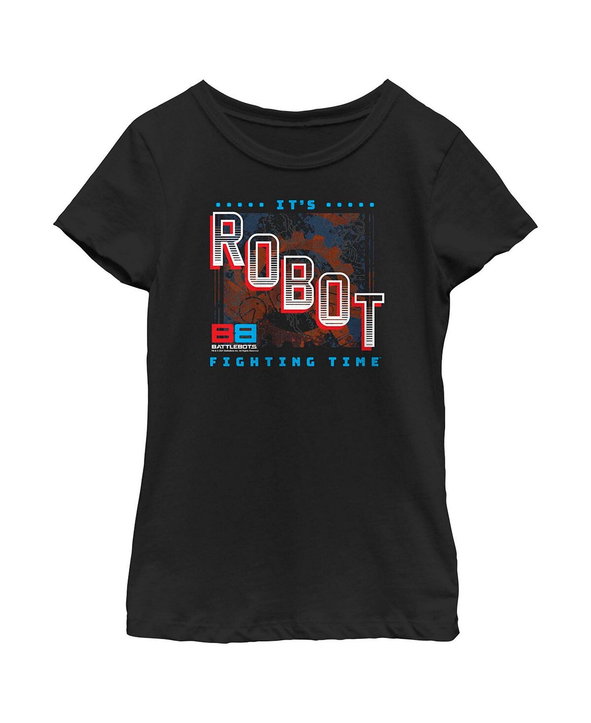 

Детская футболка It's Robot Fighting Time для девочек Battlebots