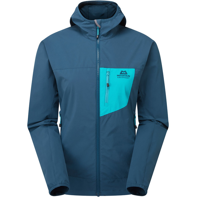 цена Женская куртка Echo с капюшоном Mountain Equipment, синий