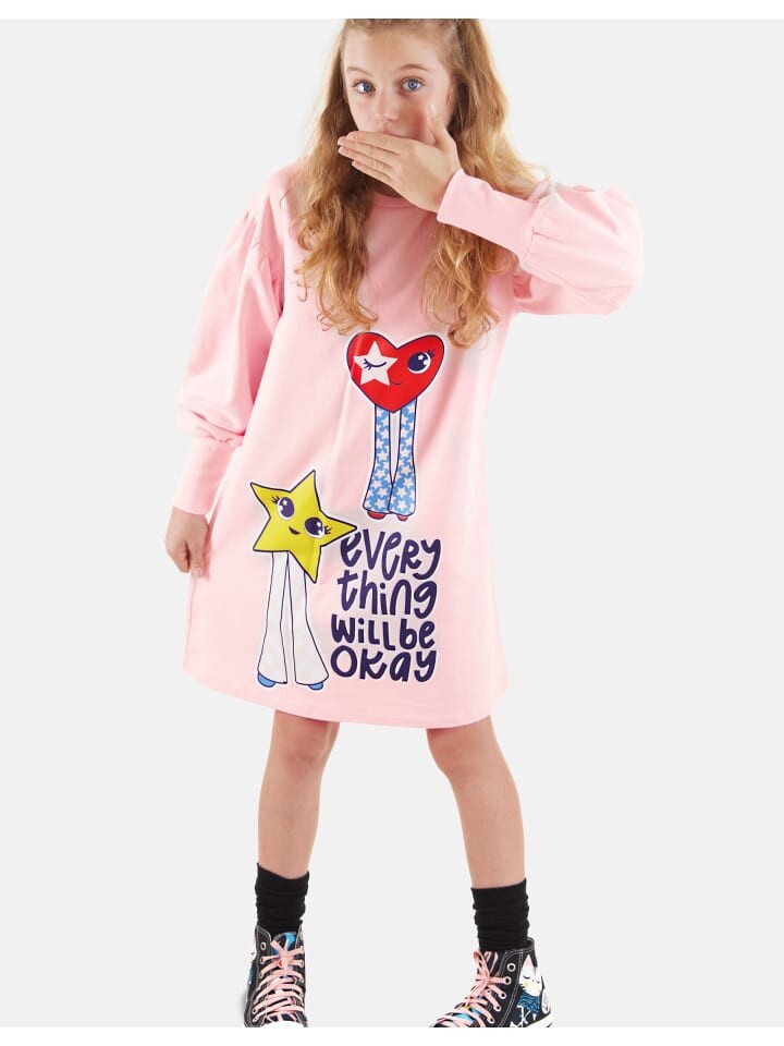 

Платье Denokids Fancy, розовый