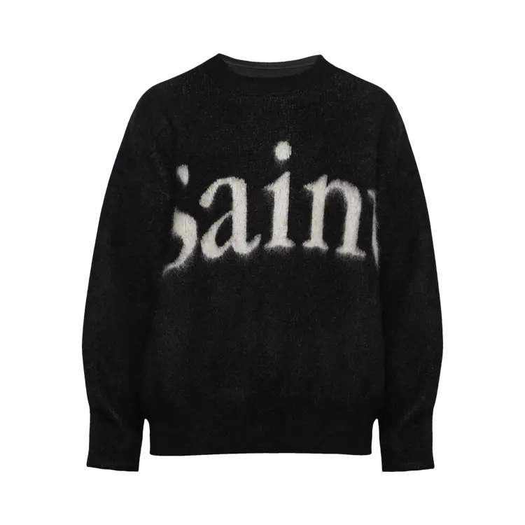 

Свитер Saint Michael Long-Sleeve Logos 'Black', черный