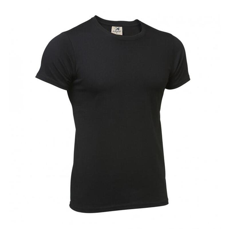 Мужская футболка для фитнеса Asioka серебристо-черная