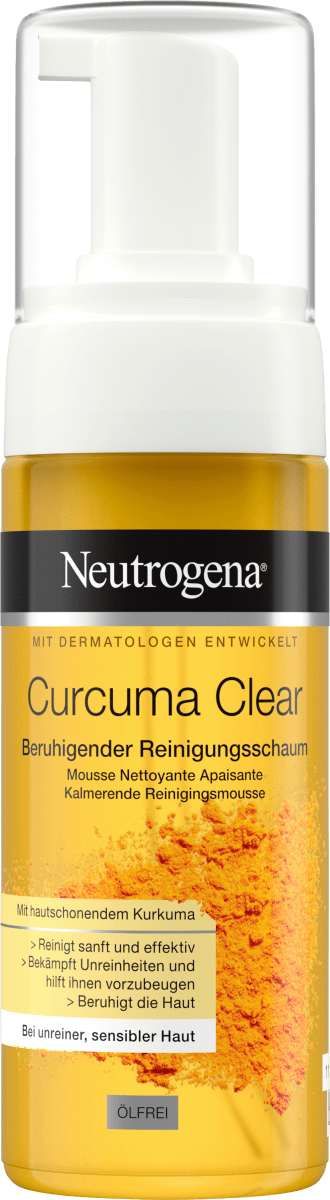 Очищающая пенка Curcuma Clear 150мл Neutrogena