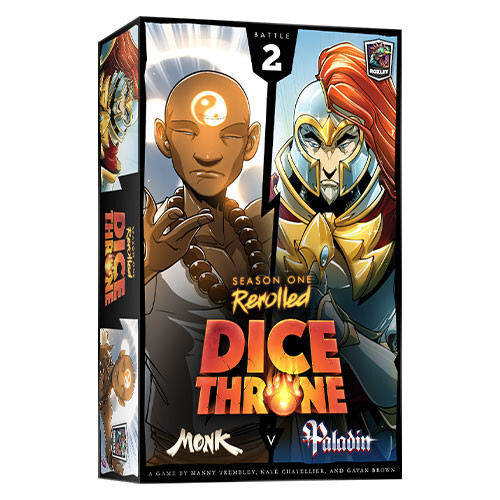

Настольная игра Roxley Game Laboratory Dice Throne: Season 1 Rerolled - Monk vs Paladin