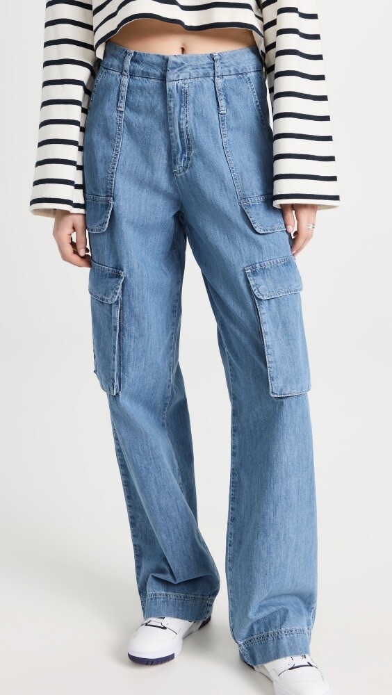 

Джинсы FRAME Relaxed Straight Cargo