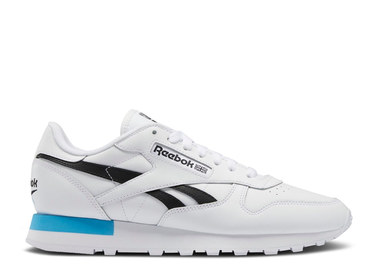 

Кроссовки Reebok Classic Leather 'My Name Is - Radiant Aqua', белый