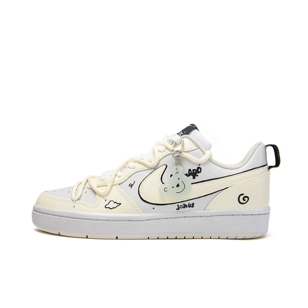 

Женские кроссовки для скейтбординга Nike Court Borough Low, Ivory