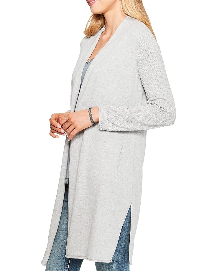 

Свитер NIC+ZOE Textured Vital Cardigan, цвет Light Slate