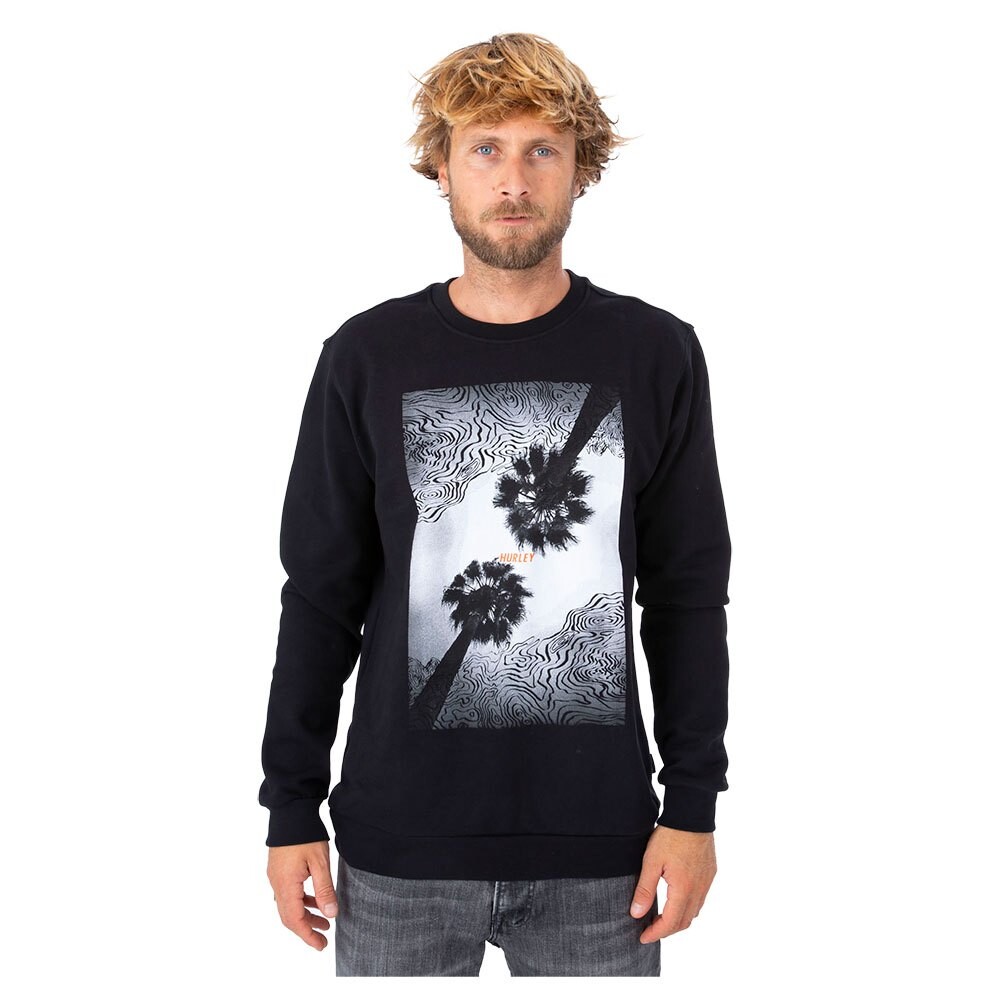 

Толстовка Hurley Oceancare Photoprint, черный