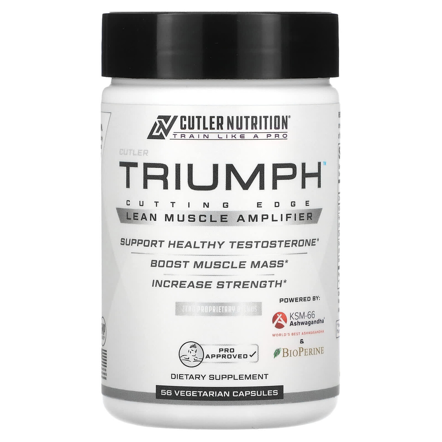

Triumph, средство для наращивания мышечной массы, 56 вегетарианских капсул, Cutler Nutrition