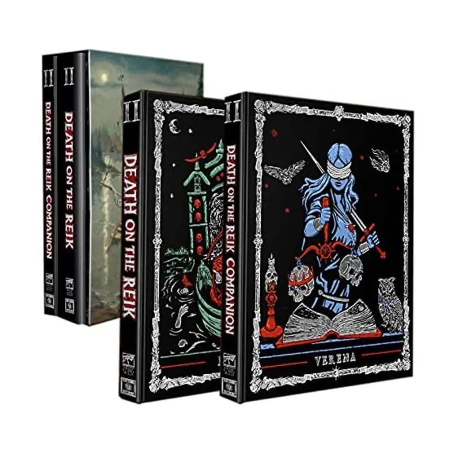 

Бокс-сет Enemy Within Vol. 2 - Death on the Reik (Collector's Edition), Warhammer Fantasy RPG 4th Edition (Cubicle Seven)