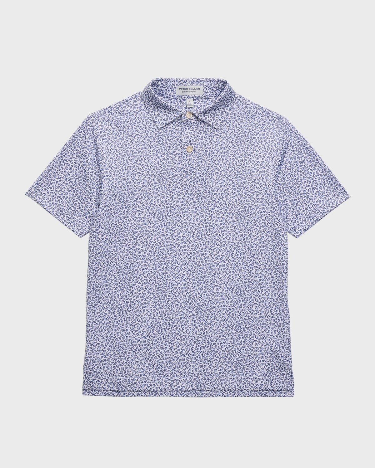 

Рубашка-поло с принтом Mahi Mahi для мальчика, размер XS-XL Peter Millar, цвет White