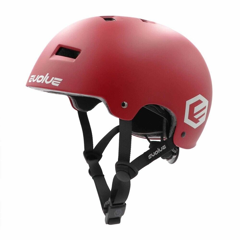

Шлем Evolve Curb, красный