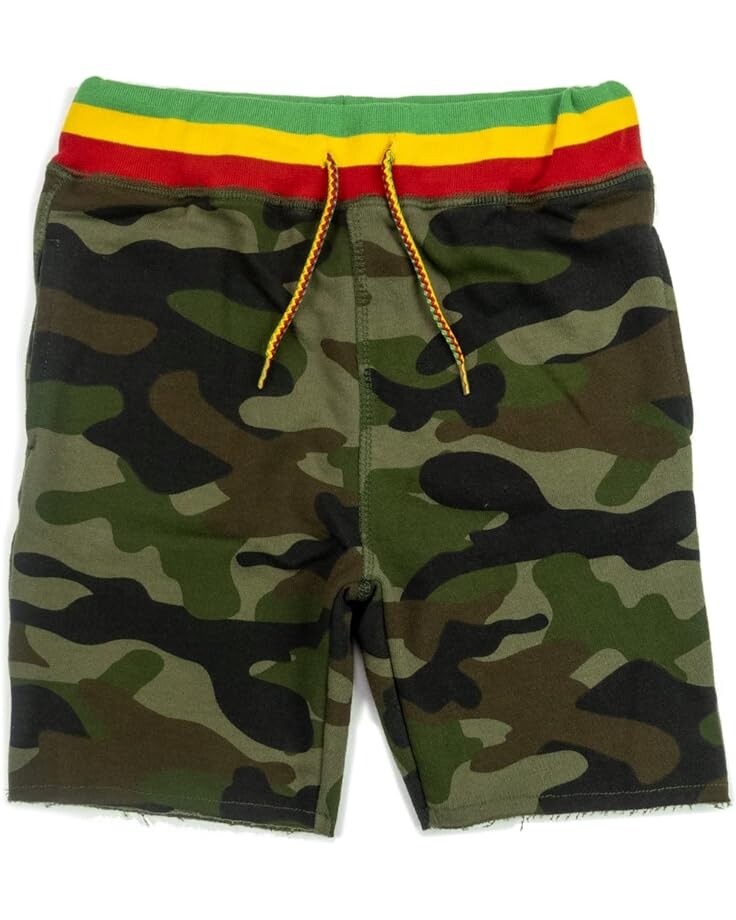 

Шорты Appaman Ziggy Marley Camp Shorts, цвет Green Camo