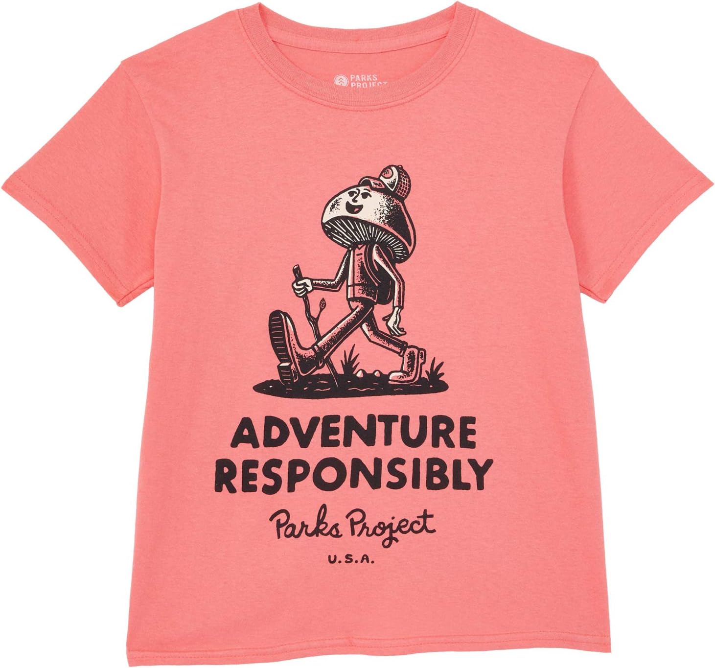 

Футболка Parks Project Adventure Responsibly Hiker Tee, цвет Teal