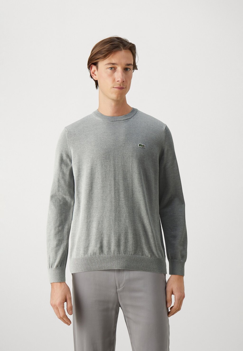 

Свитер Lacoste, светло-серый