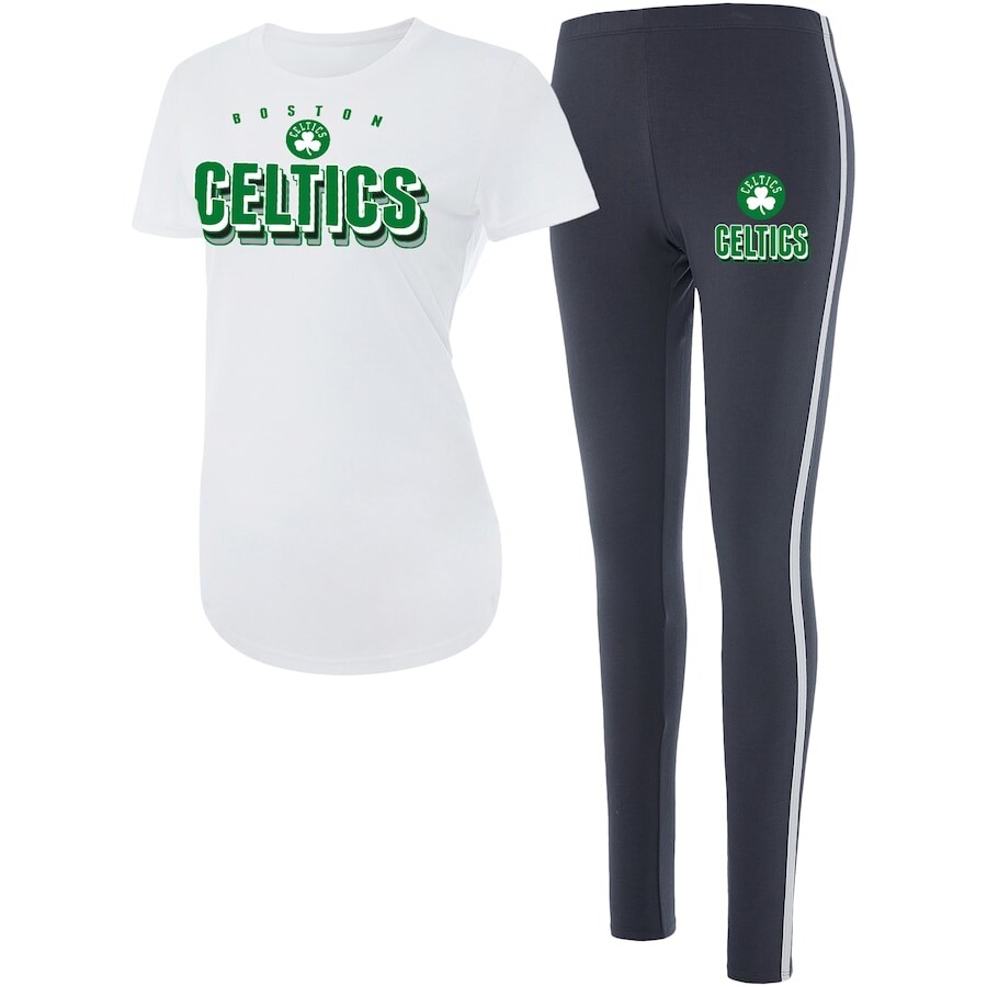 

Пижамный комплект Concepts Sport Boston Celtics, белый