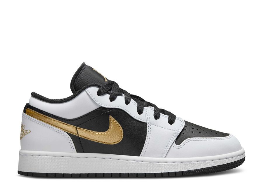 

Кроссовки Air Jordan Air Jordan 1 Low GS, цвет Gold Swoosh