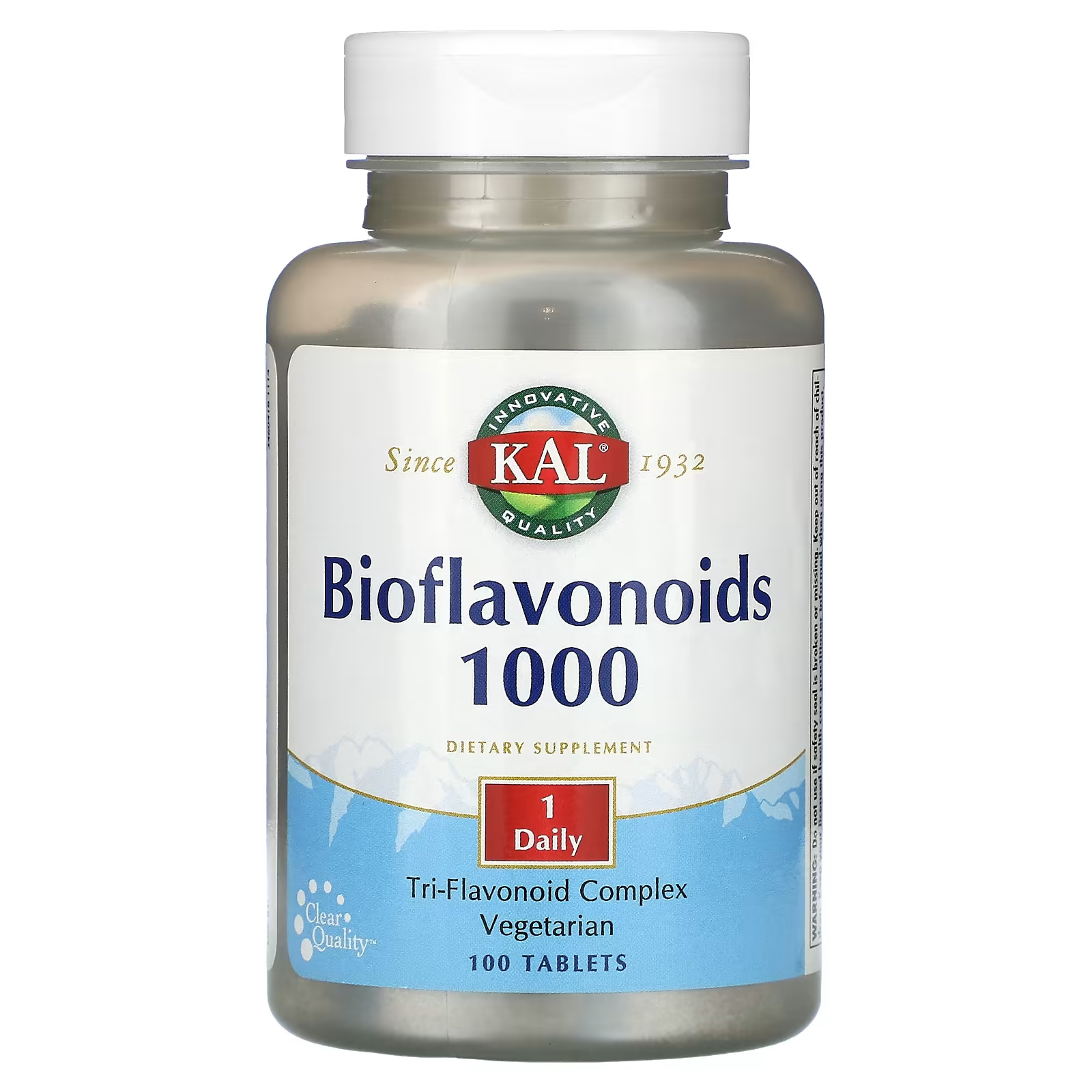 Биофлавоноиды 1000 KAL, 100 таблеток kal биофлавоноиды 1000 100 таблеток
