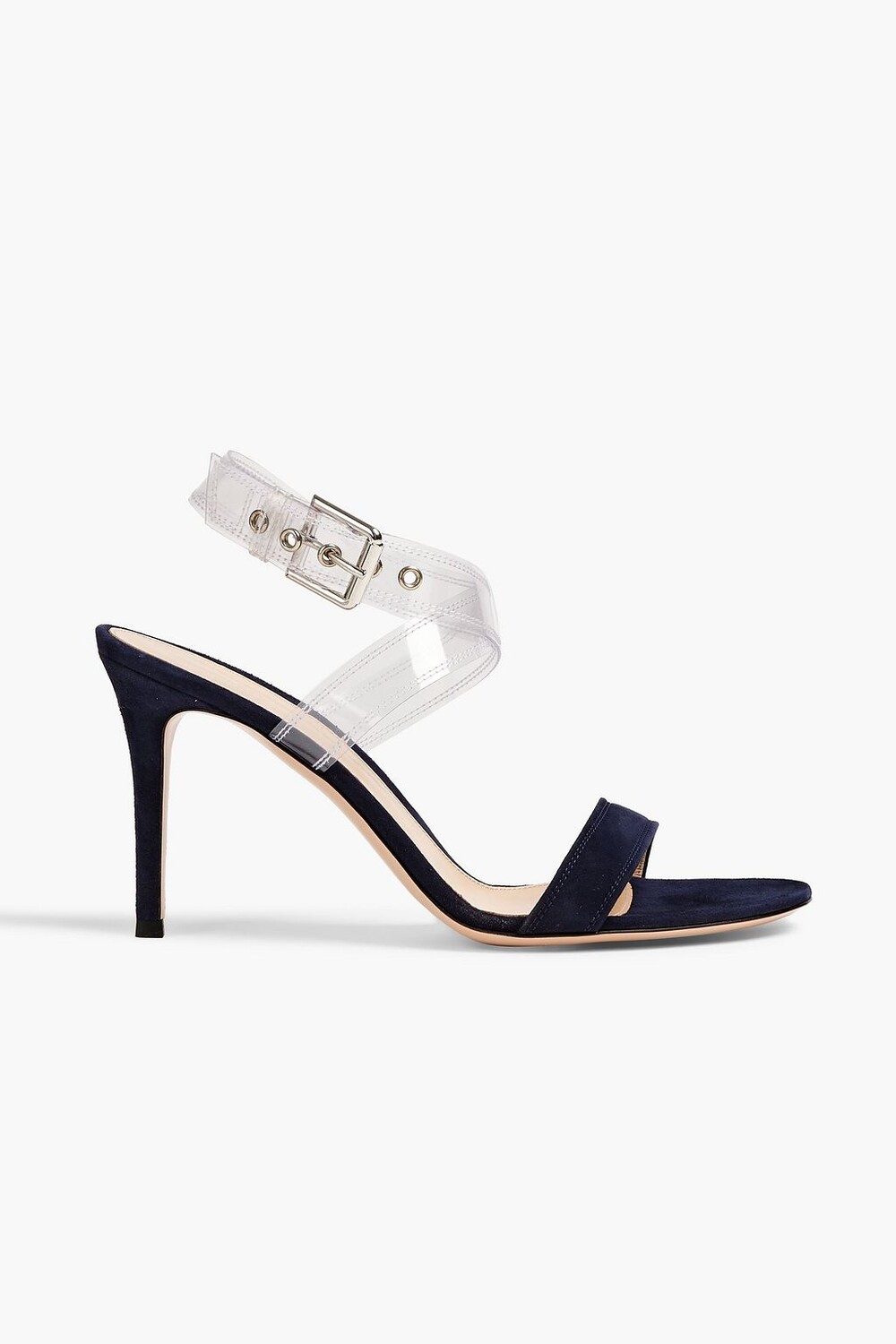 

Сандалии Terry из замши с отделкой из ПВХ GIANVITO ROSSI, синий