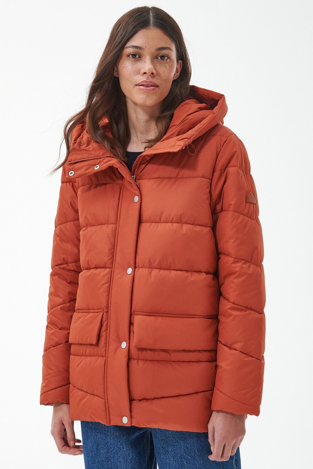 

Стеганая куртка Bracken Barbour, оранжевый